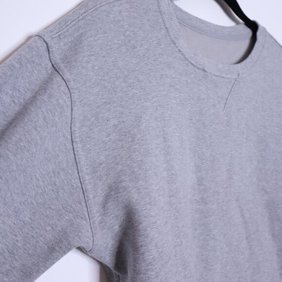 LULULEMON All Yours Crew Sweatshirt Heathered Light Grey Silver Drop Women's 8 - Picture 6 of 9